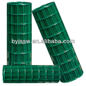 Malla de alambre soldada con revestimiento de PVC (venta caliente)